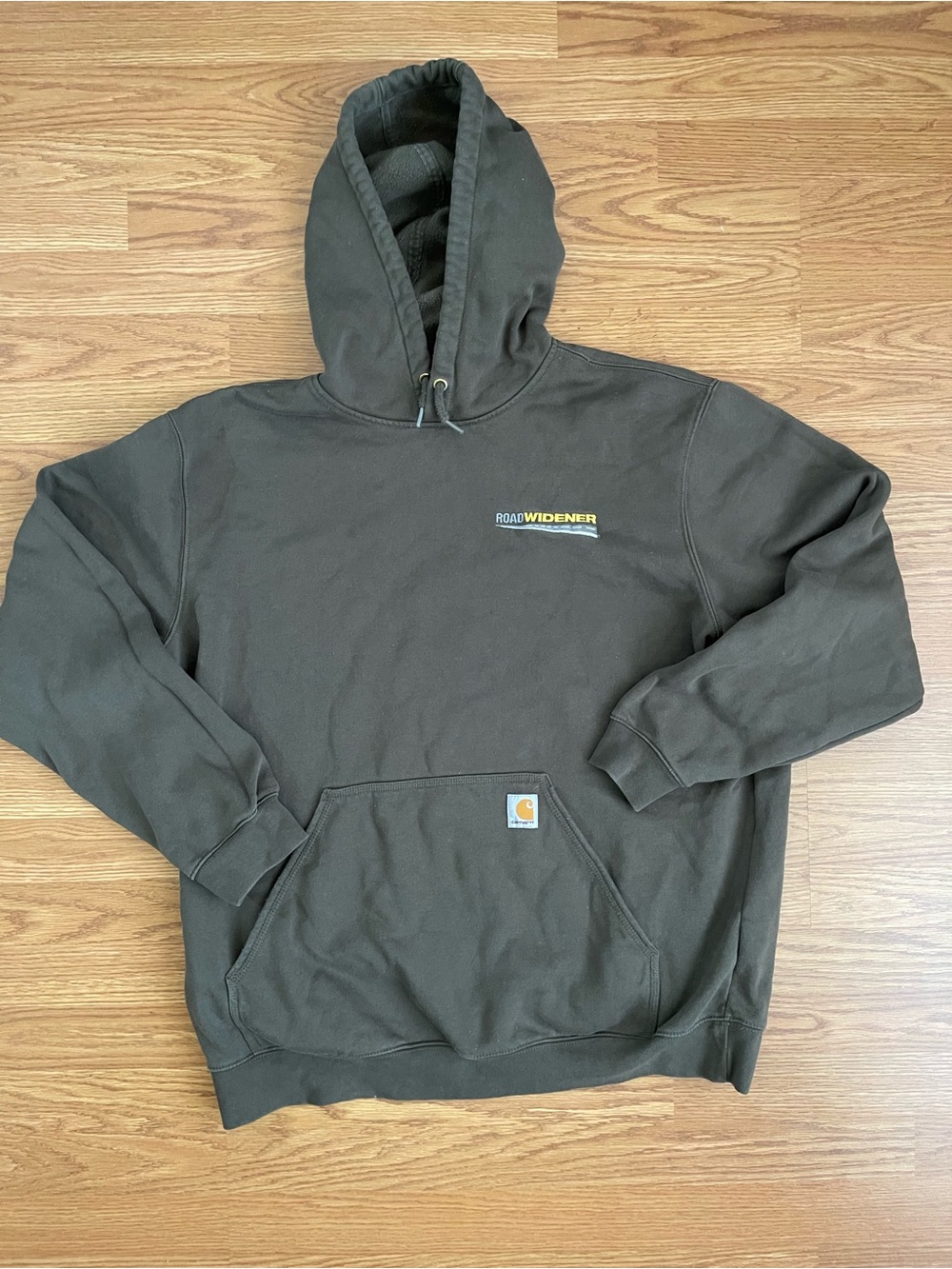 Carhartt Hooded Sweatshirt - Road Widener Logo workwear outdoor